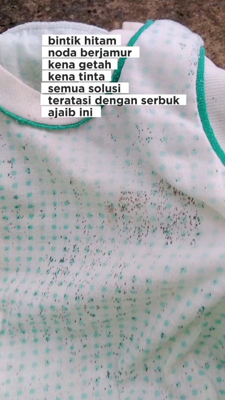 bintik bintik hitam di baju anak terhempaskan hanya dengan serbuk ajaib ini 🥰 #reclean#serbukajaibviral #shopeevideo #RacunShopee