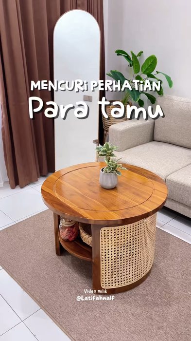 Udah punya belum? #meja #mejatamu #mejatamuestetik #mejakayujati #GratisOngkirRP0 #TermurahDiShopee #PromoNonStop #ViralDiShopeeVideo