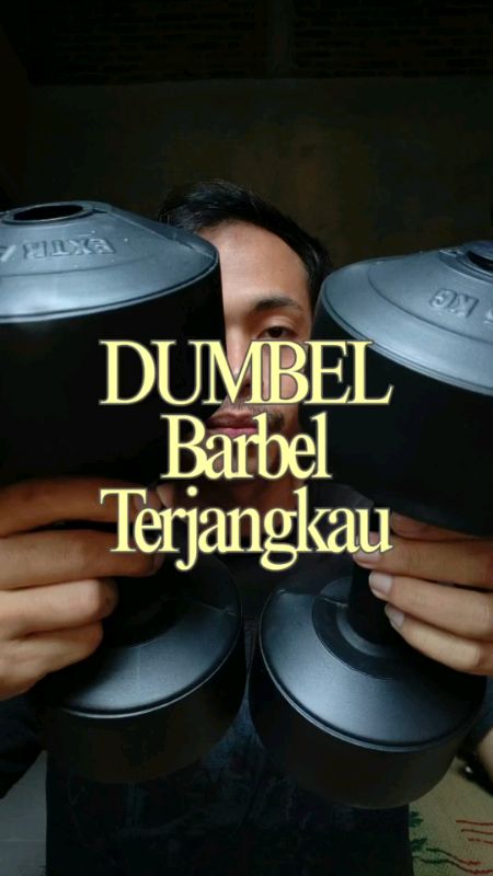 dumbel barbel kosongan 5kg#dumbelkosongan #dumbelbarbel #dumbellworkout #RacunShopee #SpillRacunShopee #PromoNonStop #barbelkosongan