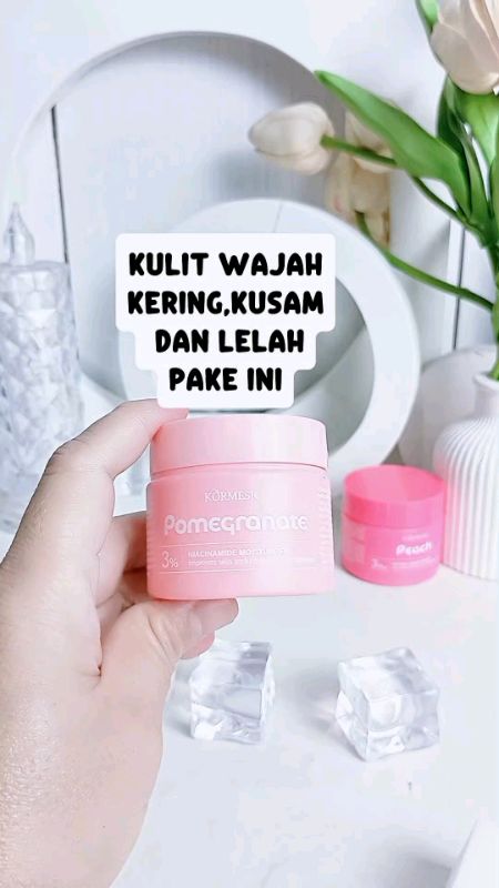 cerah dan segar #skincareroutine #beauty #pomegranatemoisturizer #moisturizerkormesic #moisturizerpomegranate #moisturizermencerahkan #PromoNonStop
