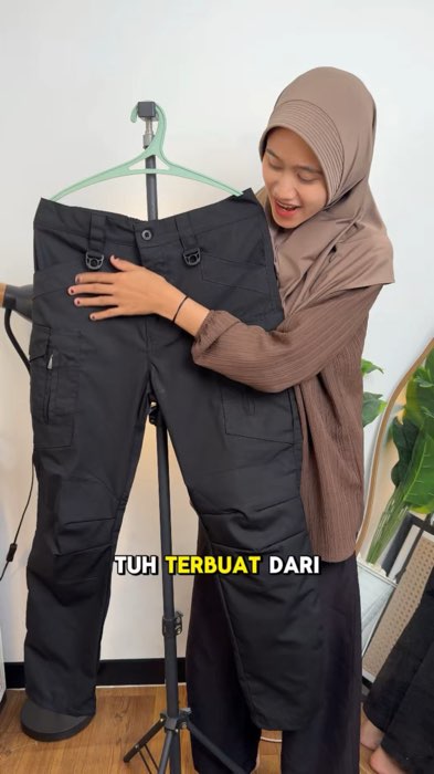 Celana cargo tactical pria bahan ripstop quickdry nyaman kuat untuk outdoor harian #celanacargo #celanatactical #celanapria #cargoquickdry #celana