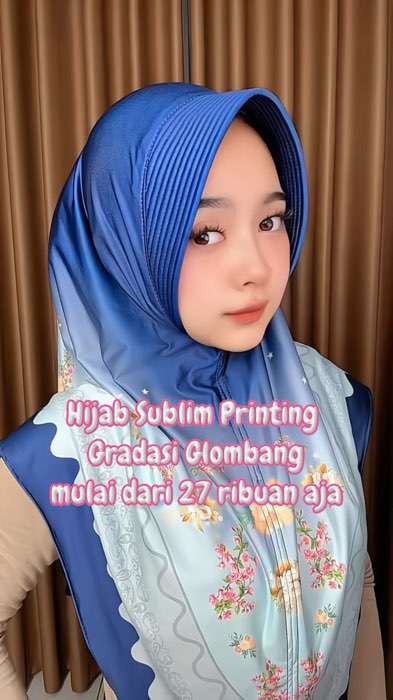 TERLARISS!! hijab sublim printing gradasi glombang🥰✨ #hijabmotif #sublimprinting #bergojersey #SpillRacunShopee #ootdfashion #hijabinstan #shopeevide