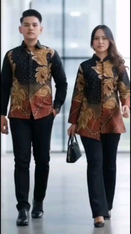 Batik Dolo Trendy - Couple Deswita Bahan katun #batik #kemejabatik #batikcouple #batikmodern #RacunShopee #ShopeeLook #shopeevideo