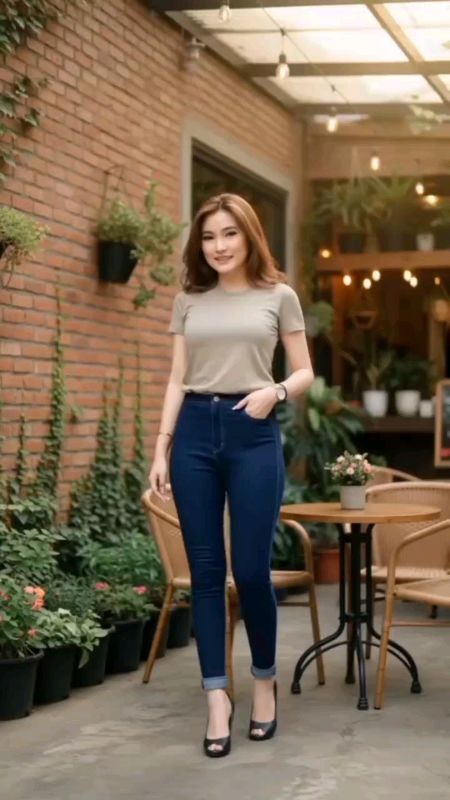 Celana Jeans Panjang Wanita Dewasa Cantik & Elegan