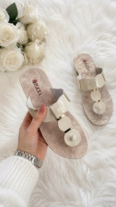 Flicka Sandal Jepit Teplek Glo  #sandalcantik #sandalteplek #sandalglosy