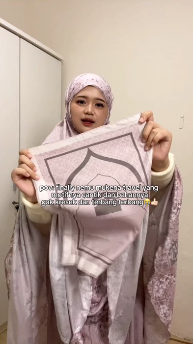 mukena travel motif cantikkkk💖 #mukenatravel #mukenamotif #fyp