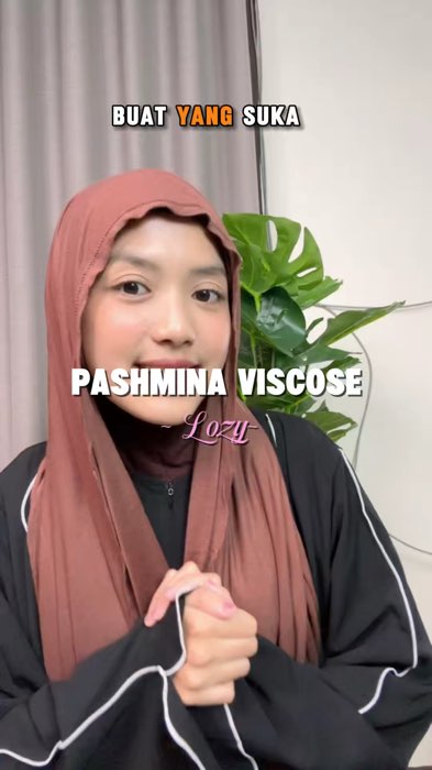 Pashmina viscose dari Lozy ini emang nyaman banget #RacunShopee #viscose