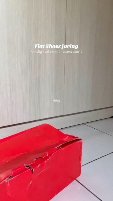 penemuan flatshoes jaring yang lagi viral, ngga nyesel ternyata cantik bgt! #flatshoes #flatshoeswanita #sepatuwanita #viral #murah