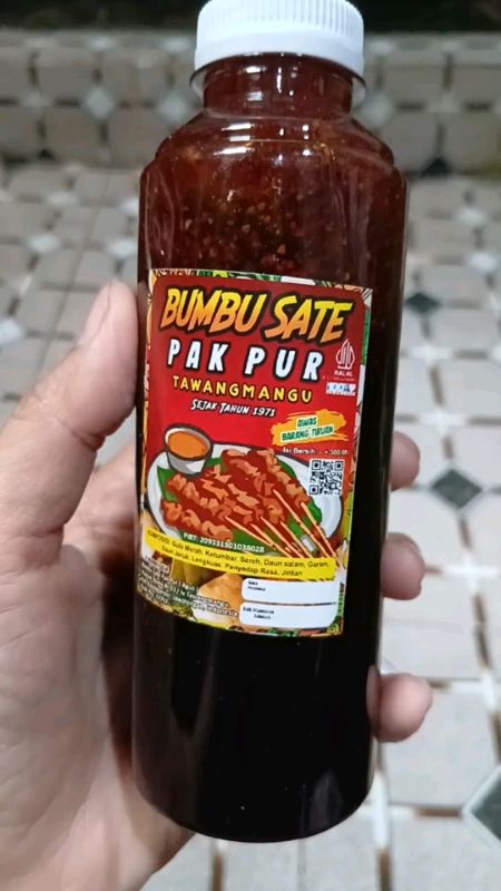 bumbu sate pak pur recomended banget nih untuk yang suka nyate atau bakaran frozeen food #bumbusate #bumbuSatePakPur #bumbusateenak