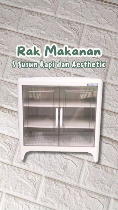 Rak Makanan 3 Susun😍 #ViralDiShopeeVideo #TermurahDiShopee #ShopeeCOD #ShopeeLook #Diskon50Persen #rakmakanan3susun #lemarimakanan #rakmakanan #rak