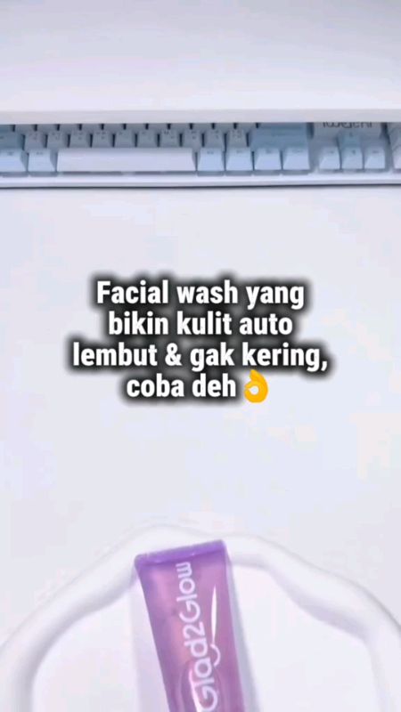 Facialwash bikin kulit lembut #SpillRacunShopee #RacunShopee  #glad2glowfacewashblueberry #facialwashglad2glowbluberry #facialwashglad2glow #glad2glow