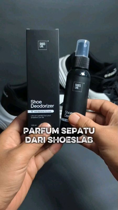 parfum sepatu dari Shoeslab #parfumsepatu #parfumsepatuantibakteri #parfumsepatu100ml #SpillBawaBerkah #PromoNonStop #GakNyeselBeliIni
