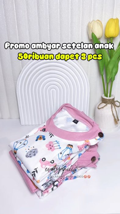 Beli online malah murah bun mana bagus😍 #DiskonRacunShopee #SpillRacunShopee #TermurahDiShopee #PromoNonStop #setelananak #setbajubayi #denziebaby