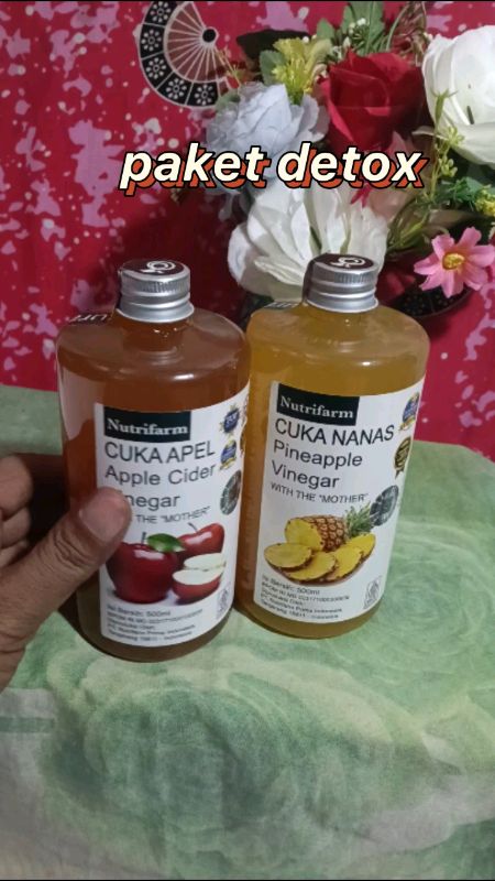 cuka apel & nanas#cukaapel #cukananaswithmother #CukaNanas #cukaapeluntukkesehat #dietsehat #shopeevideoviral #racunshopeecheeck #fyp