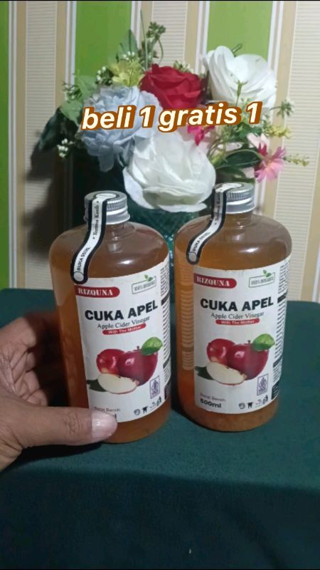 cuka apel#cukaapel #cukaapeluntukkesehat #cukaapelorganik #fyp #ShopeeVideoCrea #shopeevideoviral #racunshopeecheeck