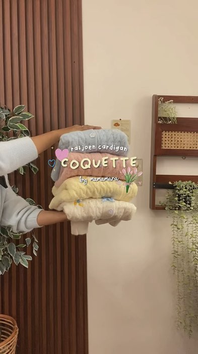 Cardigan rajut ducky style✨🫶🏻#cardiganrajut #cardiganwanita #atasanwanita #fypシ