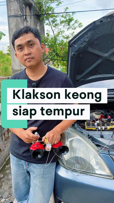 klakson keong suara sangat#fyp #murahbanget #murah #mobil #motor #klakson #klaksonkeong