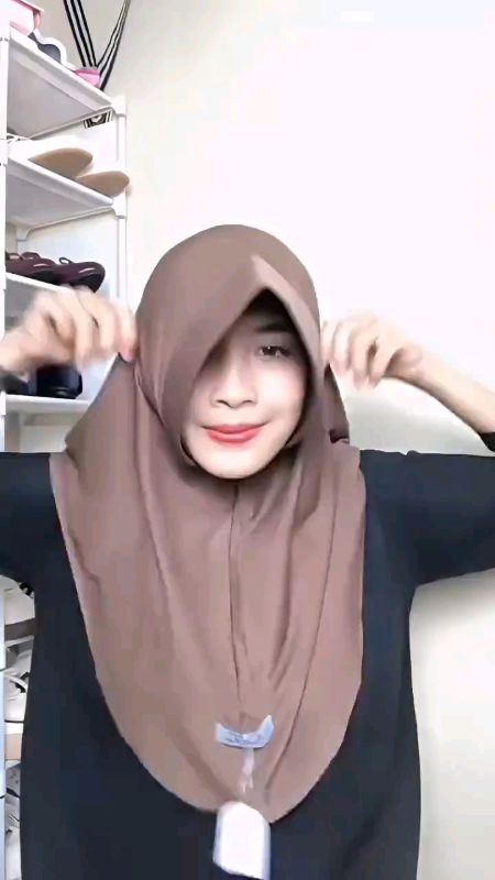 Bergo Hamidah Size M Hijab  Menutup Dada #RacunShopee #GratisOngkirRP0 #ShopeeLook #bergohamidah #hijab