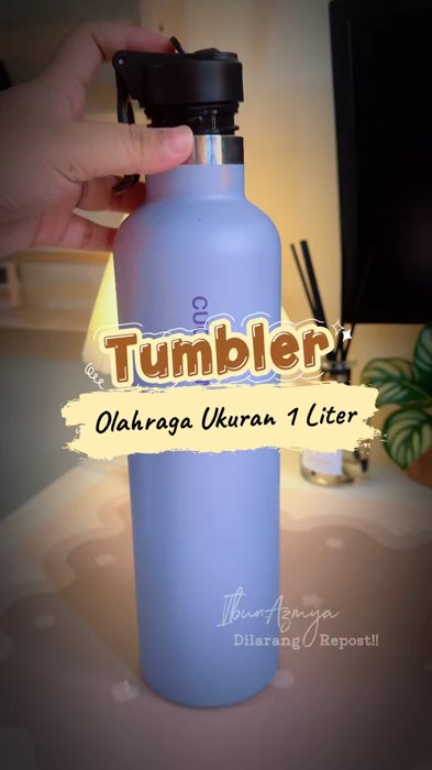 Tumbler olahraga 1 liter #tumbler #tumblerolahraga #tumblerstainless