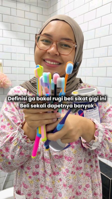 gak rugi sih beli sikat gigi sebagus ini dapetnya banyak banget #PromoNonStop #SpillBawaBerkah #ShopeeLook #sikatgigi #sikatgigimurah #sikatgigilembut