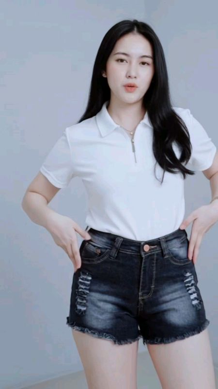 Polo shirt zipper unisex pria dan wanita kekinian model slim fit #RacunShopee #PromoNonStop #66megashoppingsale #RacunShopeeOutfit