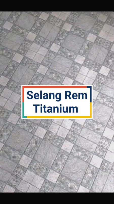 Selang Rem Titanium 35inch/90Cm Konektor Berwarna Anti Bocor.... #selangremtitanium #selangrem #RacunShopee #GratisOngkirRP0 #PejuangRupiah #ShopeeCOD