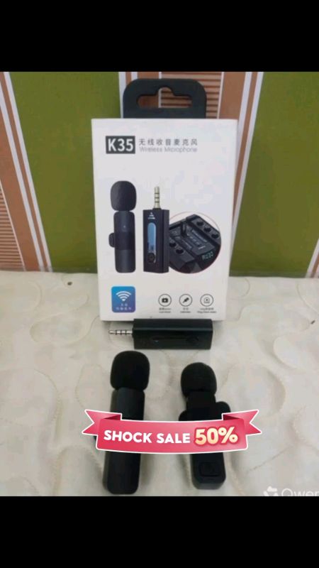 Mic wireless vlooging K35 #micwereles #micwerelesclip #micwerelestanpakabel #micwerelesk35 #mick35pro #mick35 #fyp #fypシ