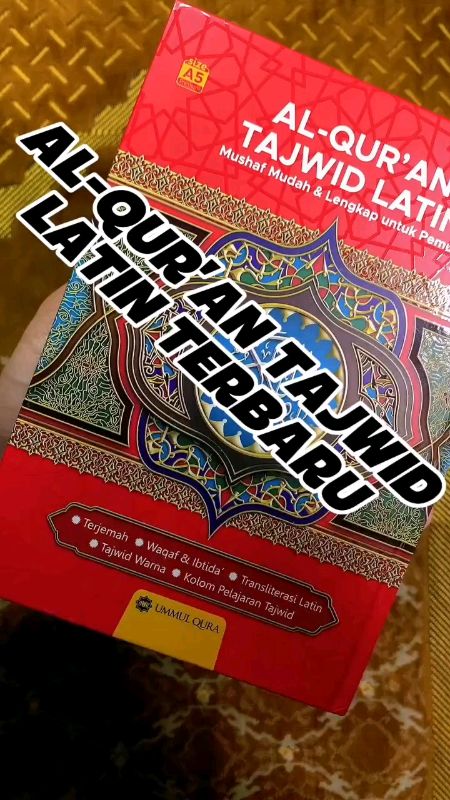 AL-QUR'AN JUMBO TAJWID BERWARNA TERJEMAHAN BAHASA INDONESIA #GratisOngkirRP0‍ #RacunShopeeCheck #alquran #qurantajwidwarna #alquranterjemahan #alquran
