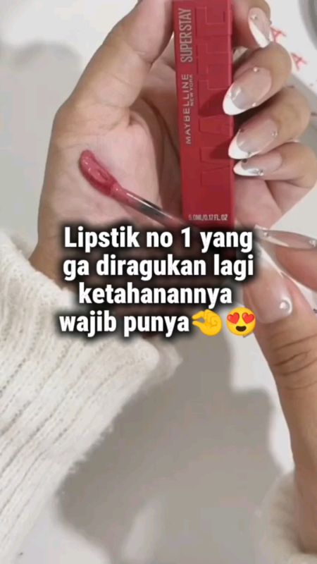 lipstik matte tahan lama #SpillRacunShopee  #RacunShopee #maybelinesuperstaymatteink #maybelinematteink #matteinkmaybelline