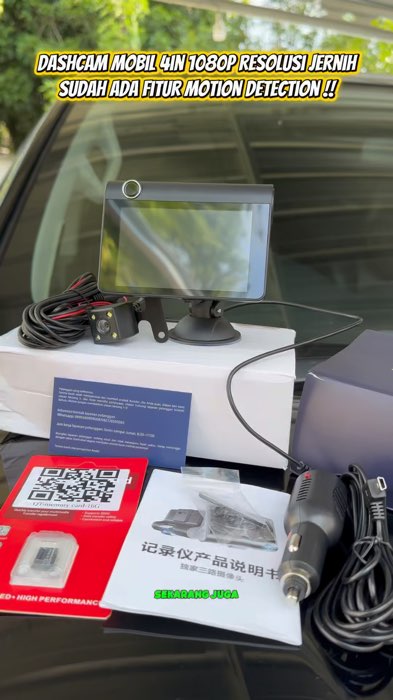 Smart dashcam 4inch dengan 4 camera ! #DashcamMobil #dashcammurah #dashcam #dashcam3kamera #ViralDiShopeeVideo #DiskonRacunShopee #Diskon50Persen