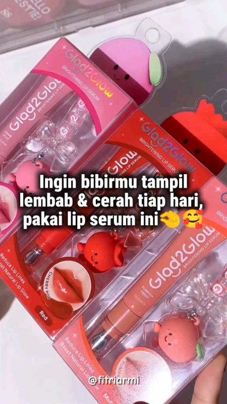 Rahasia bibir lembab & cerah #SpillRacunShopee #RacunShopee #glad2glowlipserum #glad2glowbrighteninglipserum #glad2glowlip