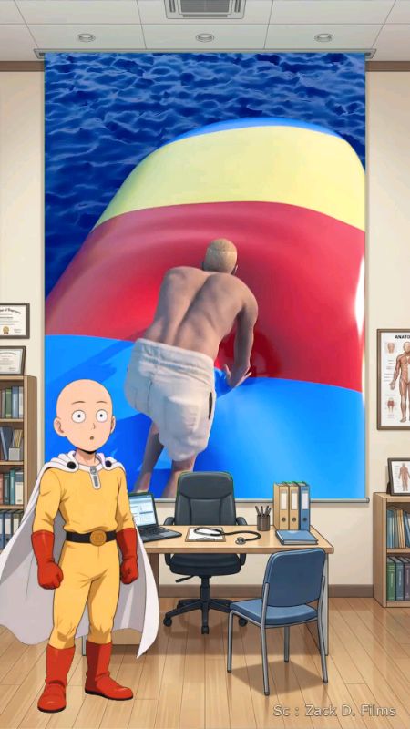 Meluncur ke Luar Angkasa dengan Water Blob