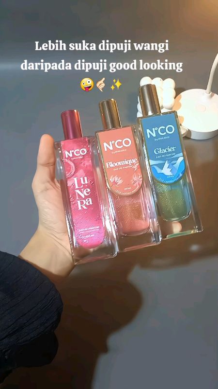 #ncoparfum #parfumncobyhanasui #parfumtahanlama #parfumviral #SpillBawaBerkah #RacunShopee #GratisOngkirRP0 #ViralDiShopeeVidio #CODinApa #parfumwanit