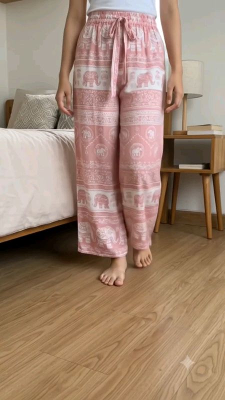 Celana Kulot Thailand Motif Gajah Pink#celanakulotwanita #shopeevideo #RacunShopee #ShopeeCOD #GratisOngkirRP0 #fyp