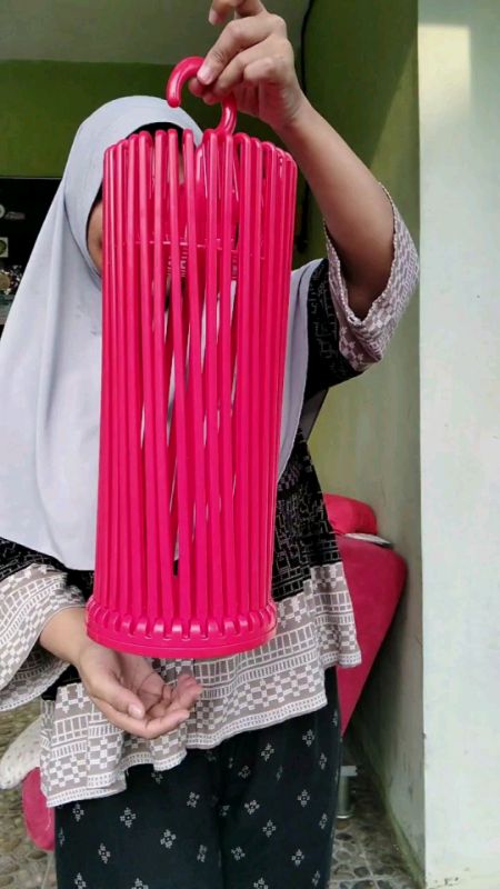 1 jemuran bisa jemur banyak #jemuranbulat #foldinghanger #TermurahDiShopee #PromoNonStop