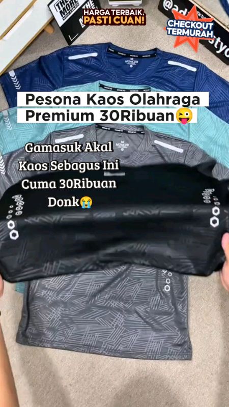 Pelari Stylish Wajib apunya Nih#GratisOngkirRP0#Diskon50Persen#RacunShopee#murahbanget#bismillahfyp#kaosolahraga#kaosmurah#kaosrunning#kaospria#viral