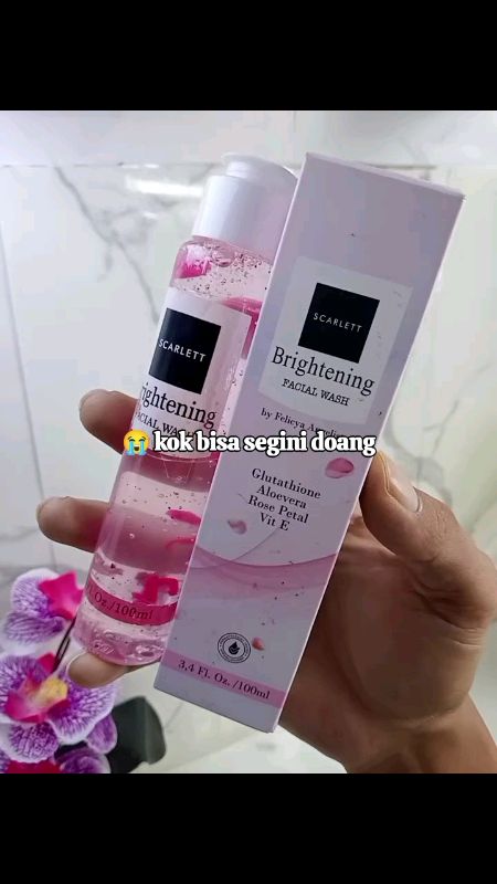 #scarletbrightening #facialwash #RacunShopee #GakNyeselBeliIni #RacunShopeeUnik