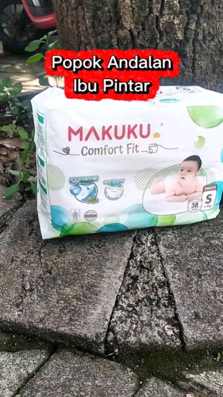 #makukucomfortfitpants #makukudiapers #makukusapdiapers #popokmakuku #ruampopok #tipsibudananak #perlengkapanbayi #popokbayiantigumpal #popokbayi