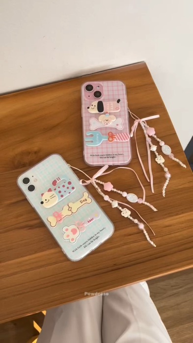 🩵🩷 #caseiphone #powdcase #casekembar #casecoquette #casecantik #casemurah