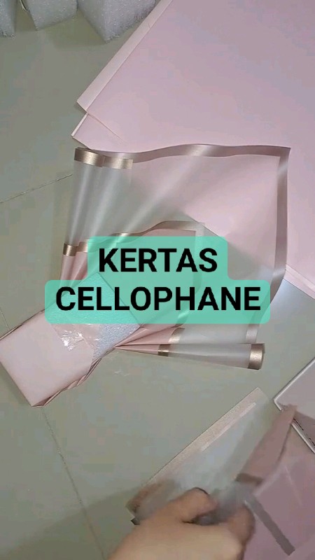 #kertascellophane #kertasbuket #buketbunga #buketwisuda #kertascellopane #diy #craft #RacunShopee