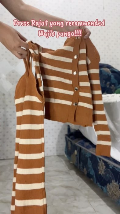 Rajut bodycon dress yang wajib punya nih sangat recommended #RacunShopee #shopeevideo #ShopeeHaul