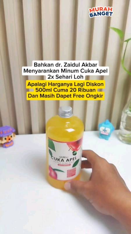 Khasiat minum cuka apel menurut dr. Zaidul Akbar #drzaidulakbar #RacunShopee #SpillBawaBerkah #ViralDiShopeeVideo #cukaapel #gemelicukaapel #ShopeeCOD