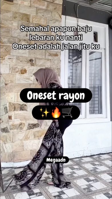 Oneset rayon #oneset #onesetrayon #onesetrayonpremium