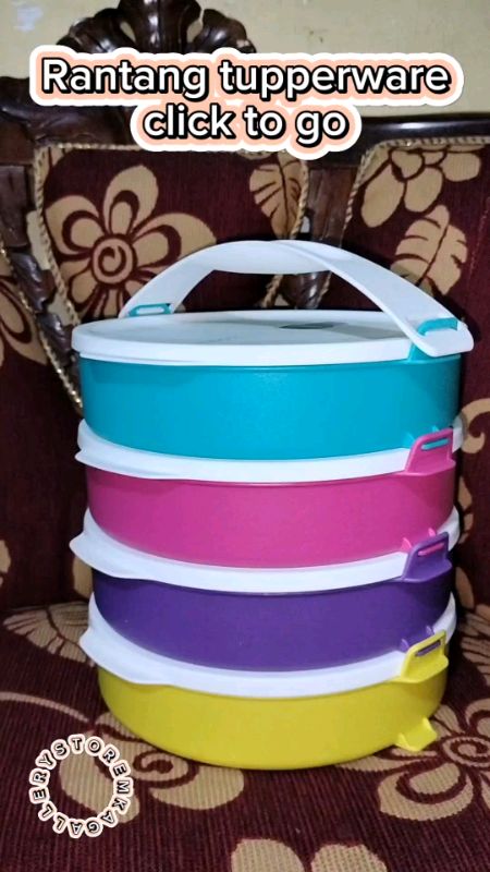 Rantang tupperware. #rantangsusun #clicktogo #tupperware #rantangtupperware #rantangtupperwareoriginal #rantangtupperwaremurah #cliktogotupperware