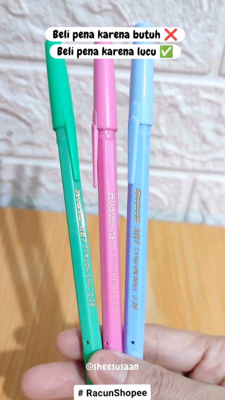 Pulpen standard warna pastel #RacunShopee #ShopeeHaul #DiskonRacunShopee #Diskon40RB #ViralDiShopeeVideo