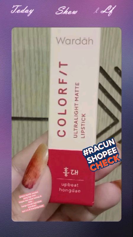 wardah colorfit ultralight matte lipstick #lipstickviral #lipstickwardahmurah #RacunShopeeCheck #spillracunshoppe #spillbawahberkah