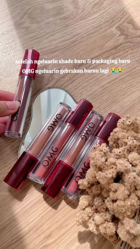 Habis ini gebrakan apalagi yaa yg di keluarin OMG 😭💞#shopeevideo #najmiabeauty #najmiabeautyofficial #lipcreamomg #omglipfinish