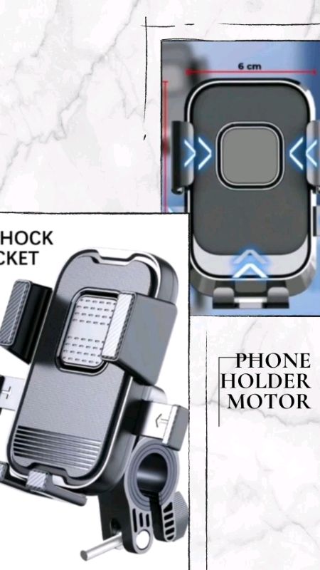 phone holder motor dengan shock absorber. #phoneholder #phoneholdermotor #amanberkendara #shockabsorber #GakNyeselBeliIni #RacunShopee #holderhp