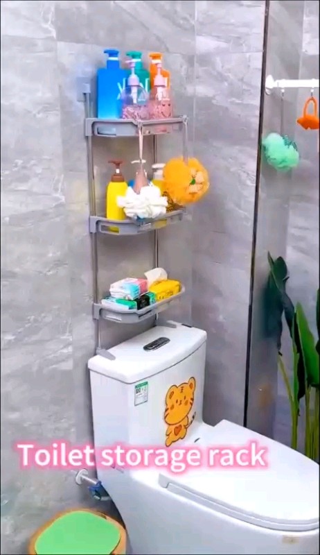 rak toilet kamar mandi 🥰🥰🥰 untuk pemesanan klik keren keranjang oren nya ya#1111supershoppingday #ViralDiShopeeVidio #SpillRacunShopee