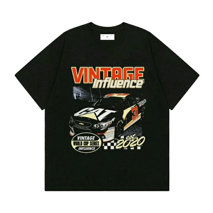 iiih T-Shirt Vintage Influence Black Tees⛓️#ShopeeReview #OOTDFashionShopee #ShopeeLook #tshirt #tshirtoversize #tshirtkeren